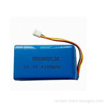 2S Lithium Polymer Batteries 7.4V Lipo Portable 4100mah Battery Pack